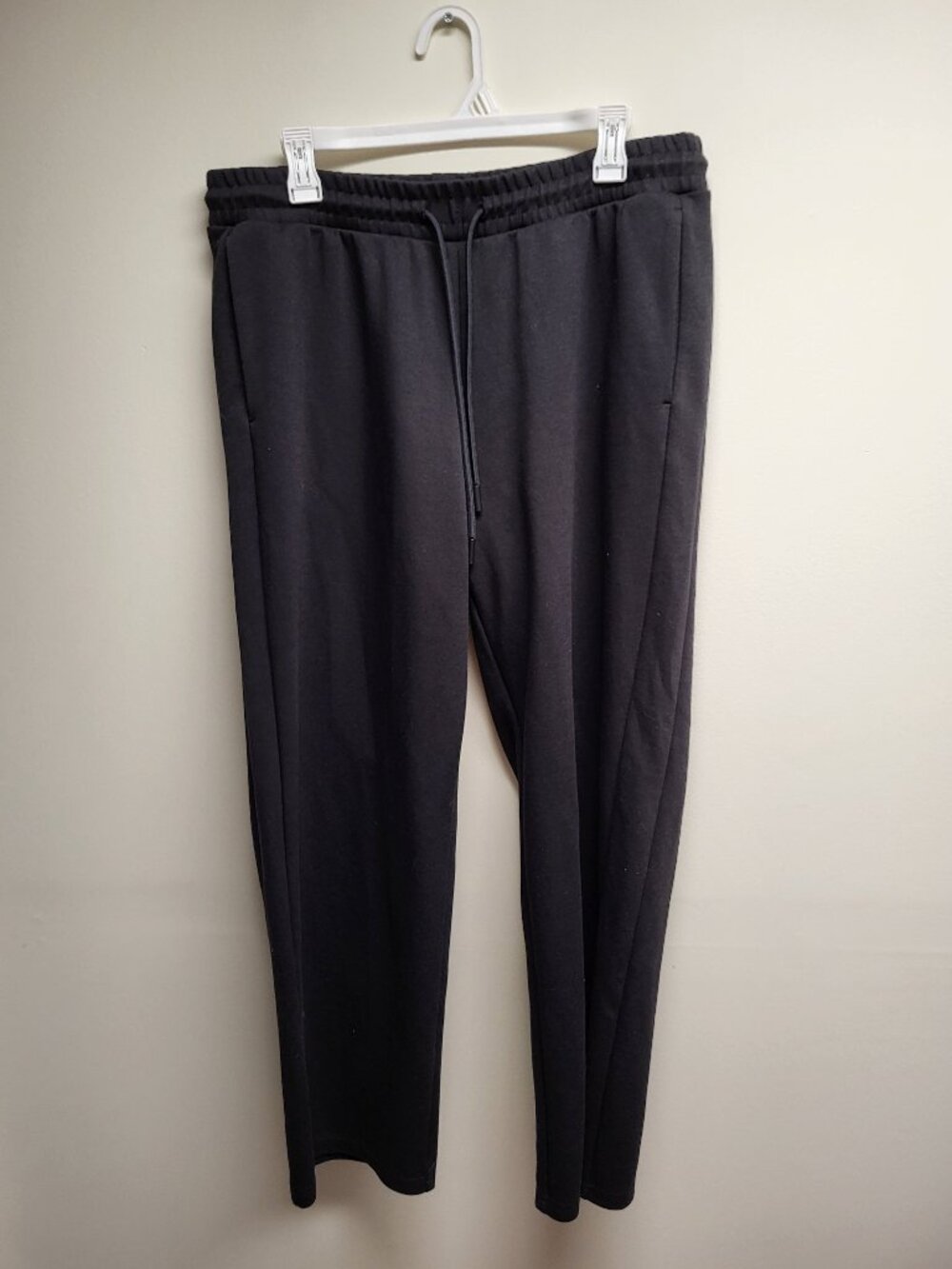 H&M Move Jogger Pants Women Large Black Athletic Drawstring Sweatpants